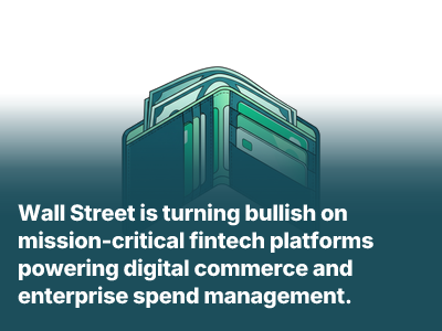 Commerce & Spend Infrastructure: Two Fintech Software Stocks Raised To Buy